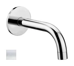 Paffoni Light - Bec Déverseur De Baignoire, Blanc Mat ZBOC141BO